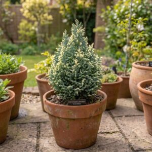Chamaecyparis Lawsoniana ‘Snow White’